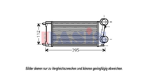 AKS DASIS Kompressoriõhu radiaator 167017N